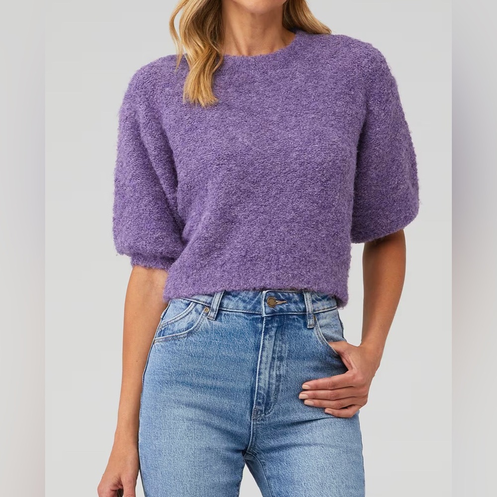 ASTR Purple Colette Sweater